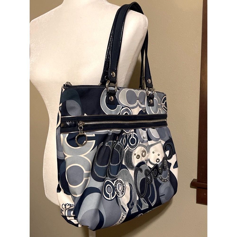 Coach Limited Edition Poppy Glad Purse (Rare) Denim